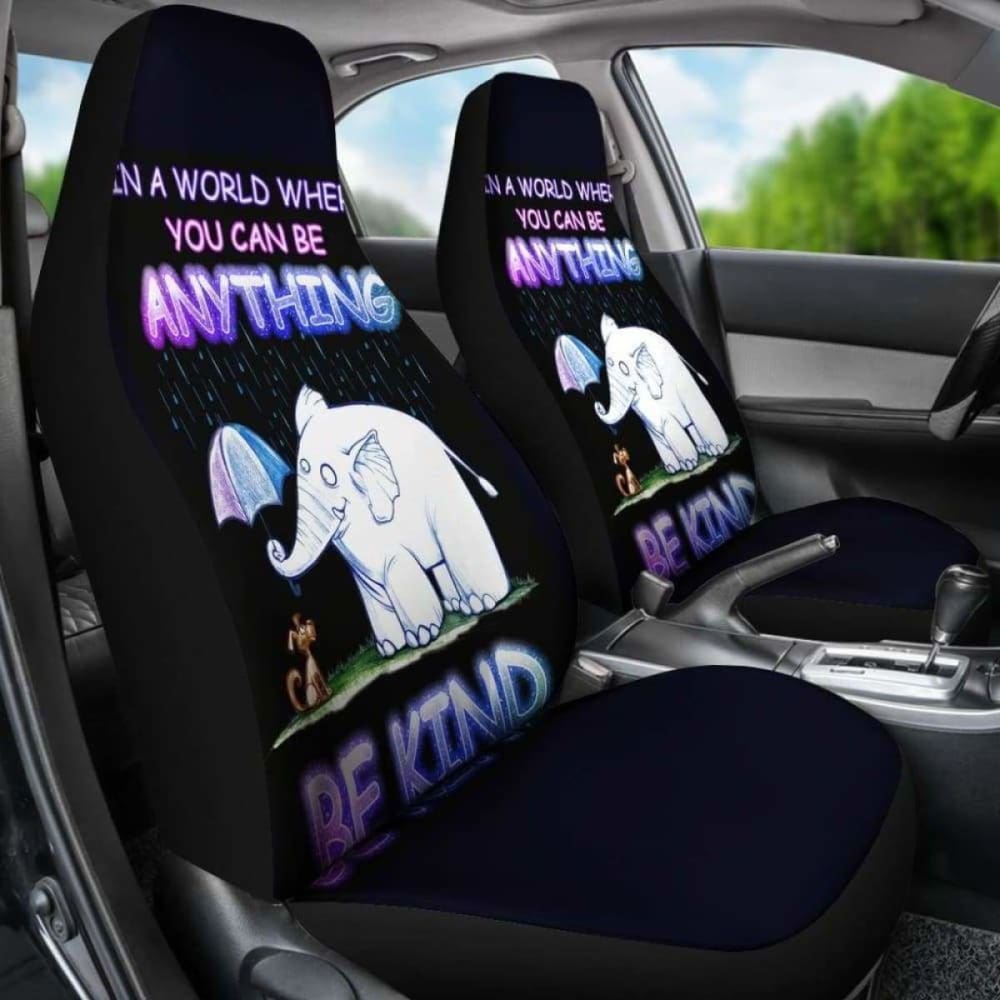 Elephant Be Kind Car Seat Covers 202820 - YourCarButBetter