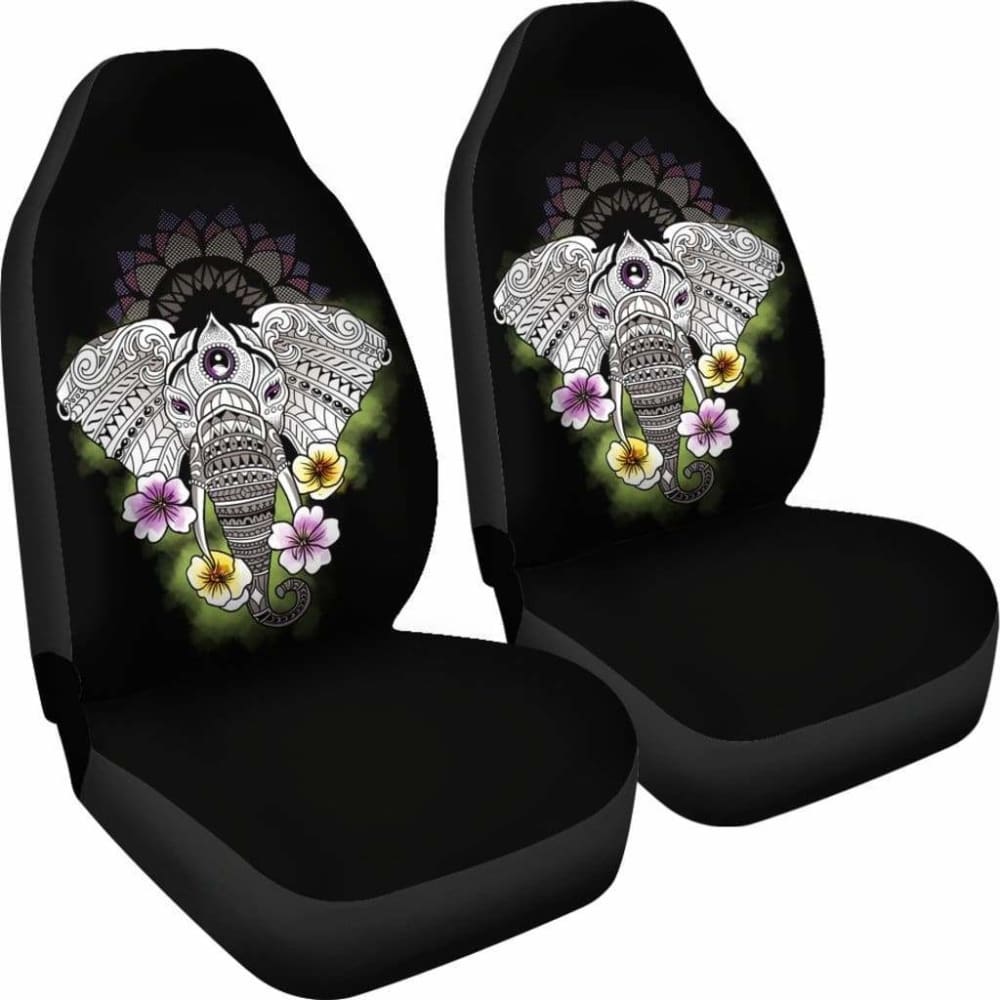 Elephant Car Seat Covers 2 - Amazing Best Gift Idea 101819 - YourCarButBetter