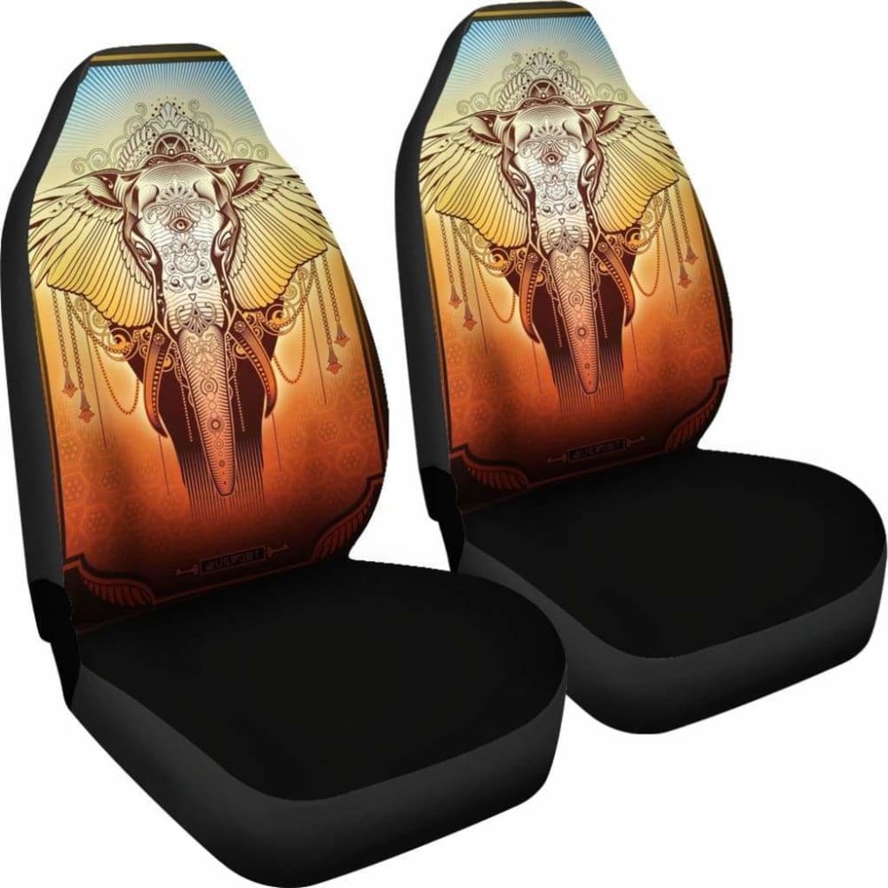 Elephant Car Seat Covers - Amazing Best Gift Idea 101819 - YourCarButBetter