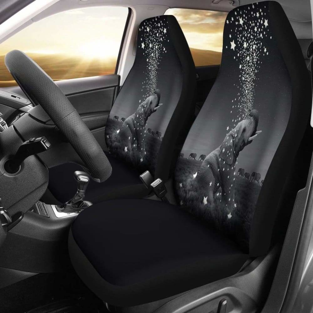 Elephant Star Car Seat Covers - Amazing Best Gift Idea 101819 - YourCarButBetter
