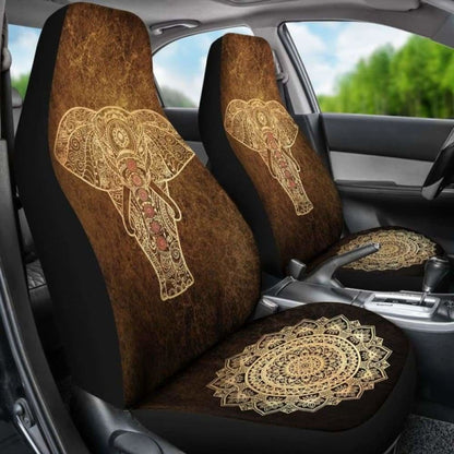 Elephant Zen Car Seat Cover 202820 - YourCarButBetter