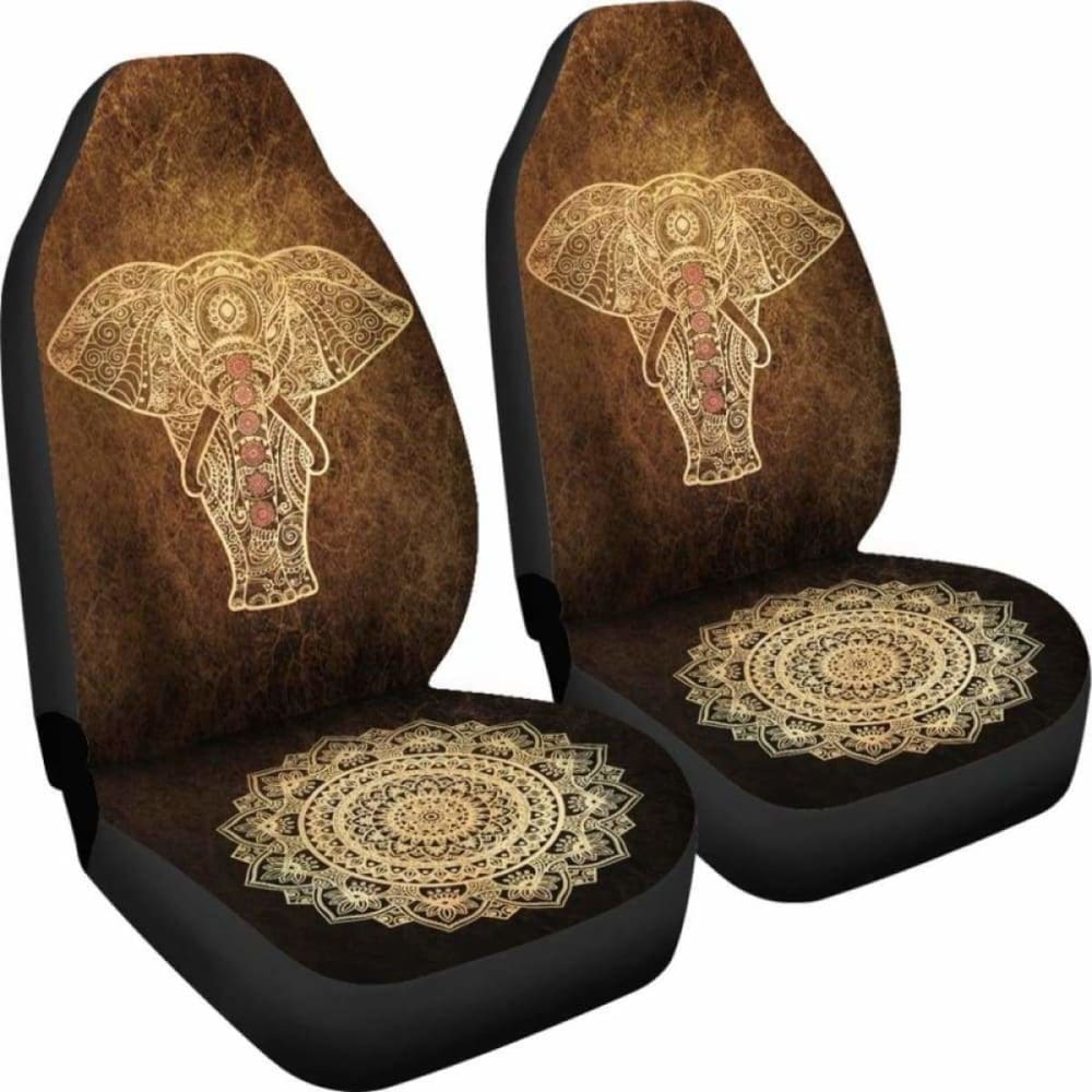 Elephant Zen Car Seat Cover 202820 - YourCarButBetter