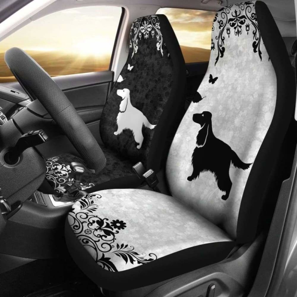 English Cocker Spaniel Car Seat Covers 195016 - YourCarButBetter