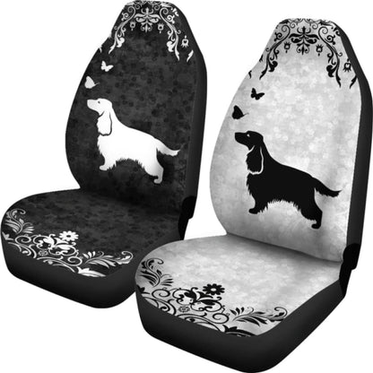 English Cocker Spaniel Car Seat Covers 195016 - YourCarButBetter