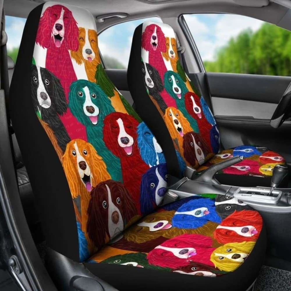 English Springer Car Seat Covers 1 163730 - YourCarButBetter