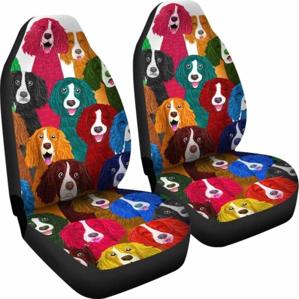 English Springer Car Seat Covers 1 163730 - YourCarButBetter