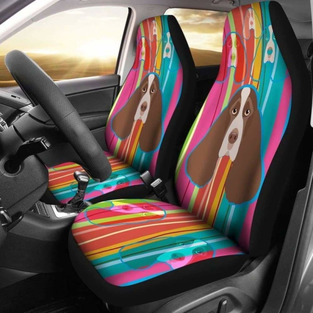 English Springer Car Seat Covers 12 163730 - YourCarButBetter
