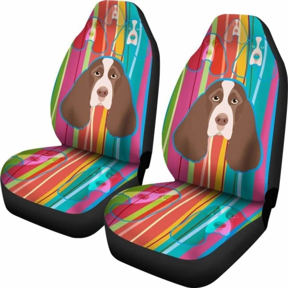 English Springer Car Seat Covers 12 163730 - YourCarButBetter