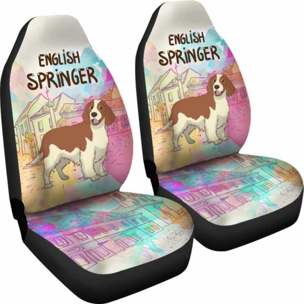 English Springer Car Seat Covers 2 163730 - YourCarButBetter