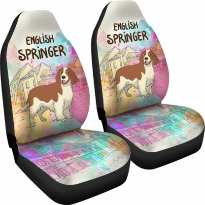 English Springer Car Seat Covers 2 163730 - YourCarButBetter