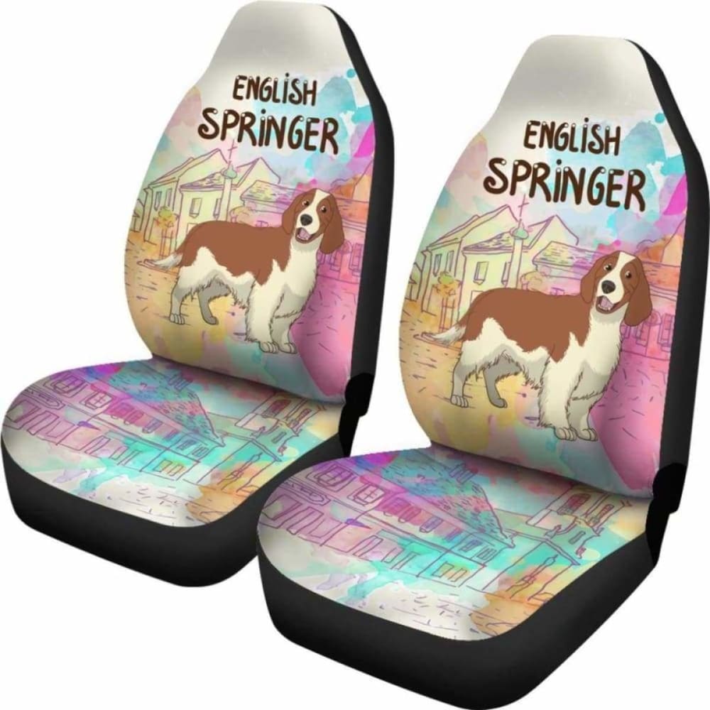 English Springer Car Seat Covers 2 163730 - YourCarButBetter