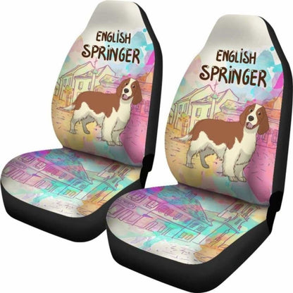 English Springer Car Seat Covers 2 163730 - YourCarButBetter