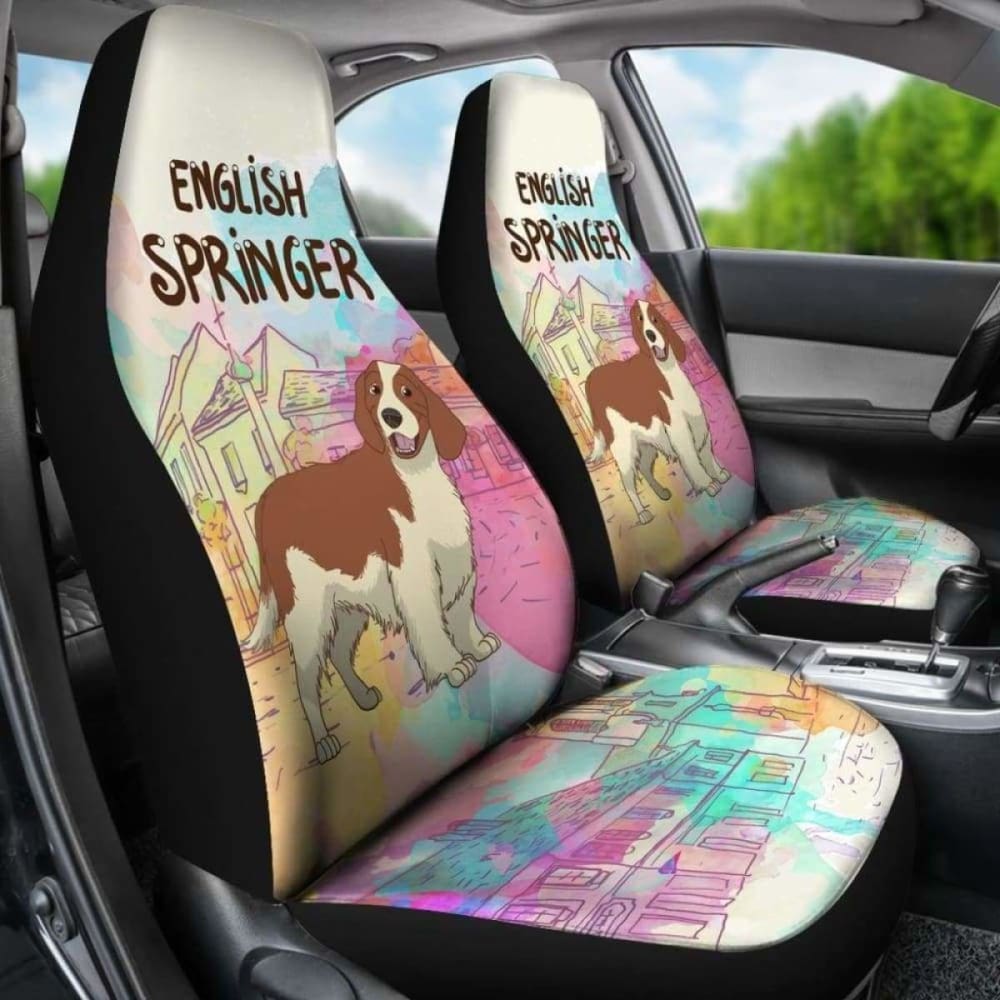 English Springer Car Seat Covers 2 163730 - YourCarButBetter