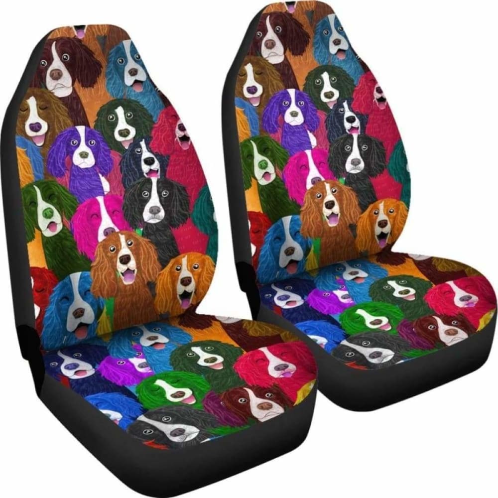 English Springer Car Seat Covers 4 163730 - YourCarButBetter