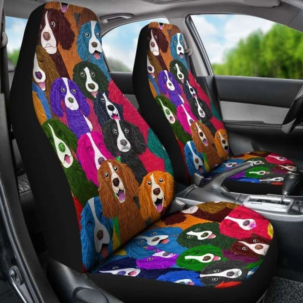 English Springer Car Seat Covers 4 163730 - YourCarButBetter