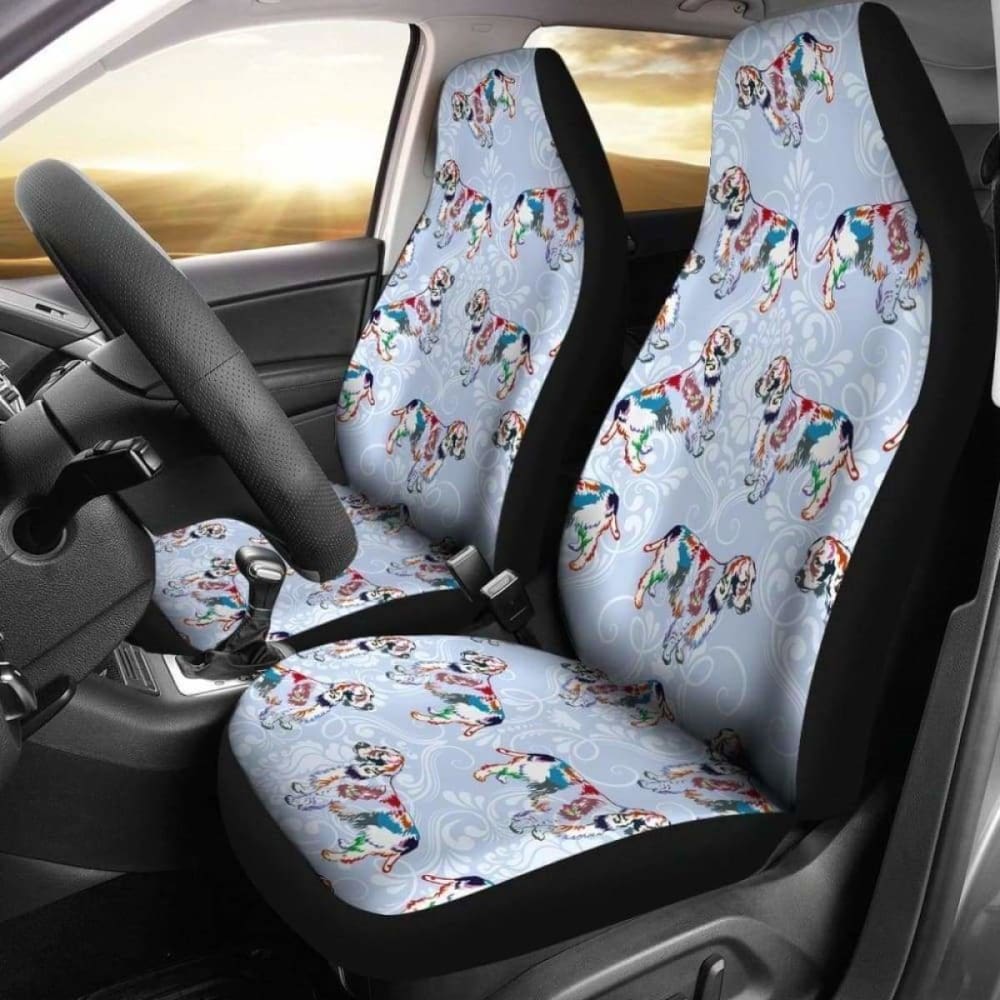 English Springer Car Seat Covers 6 163730 - YourCarButBetter