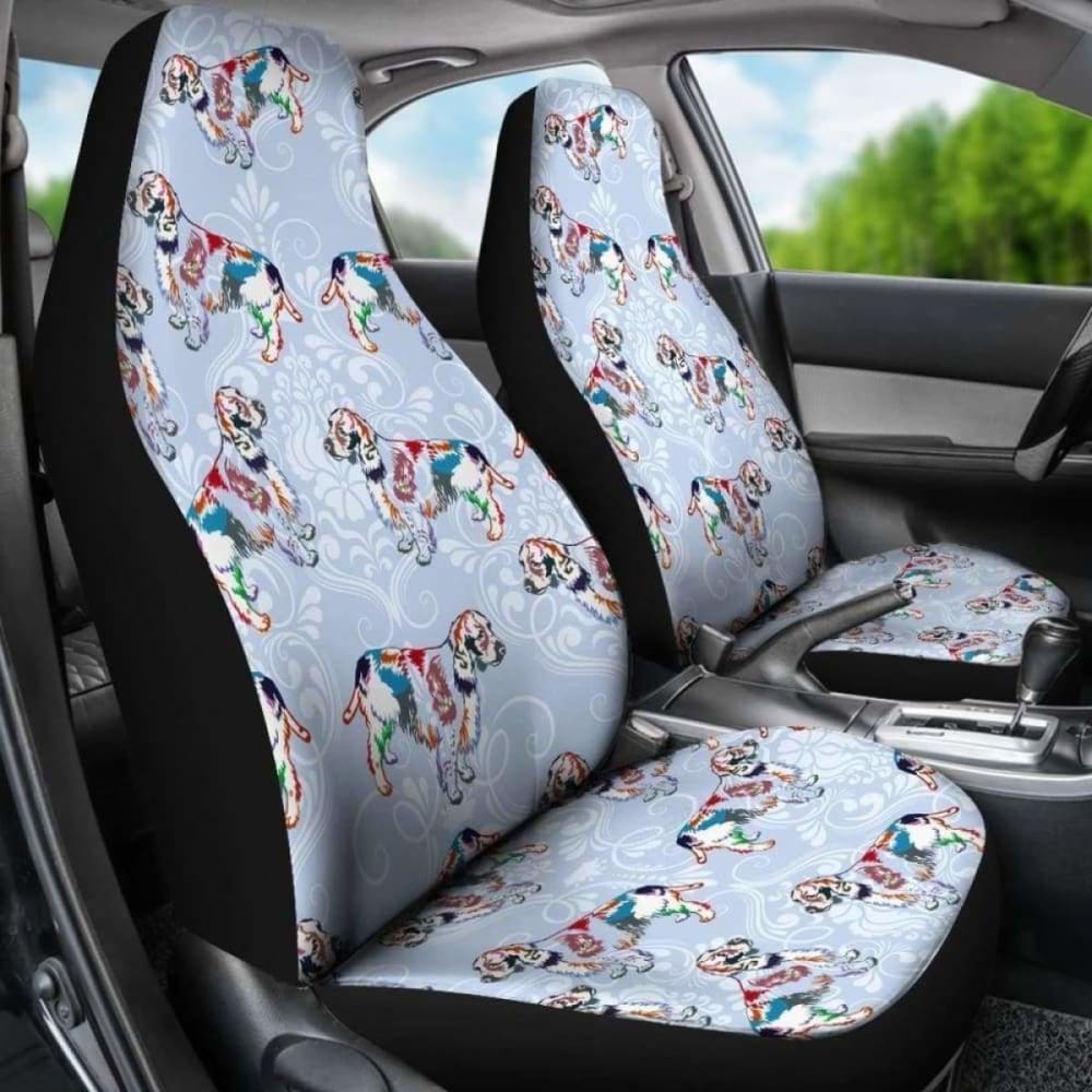 English Springer Car Seat Covers 6 163730 - YourCarButBetter