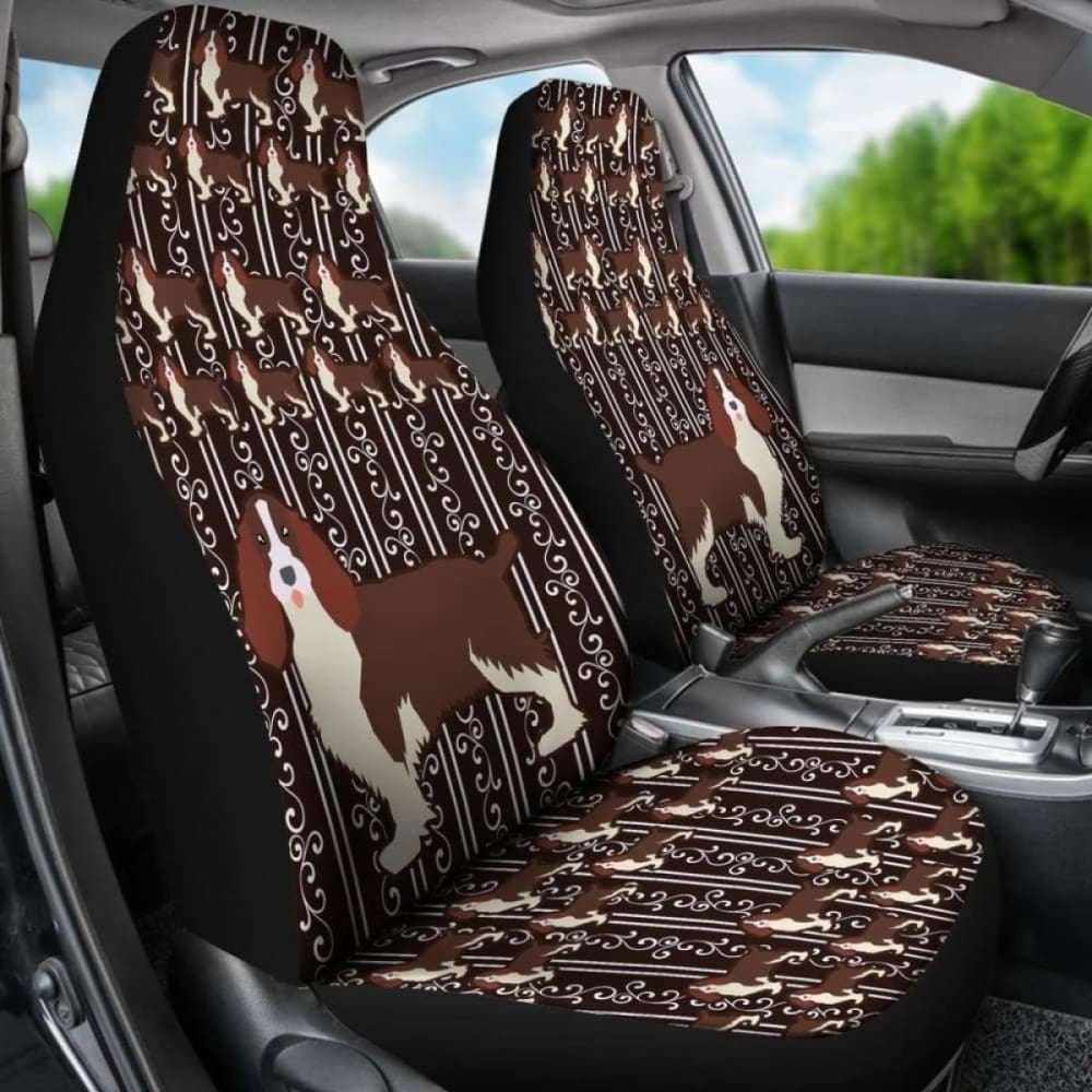English Springer Car Seat Covers 8 163730 - YourCarButBetter