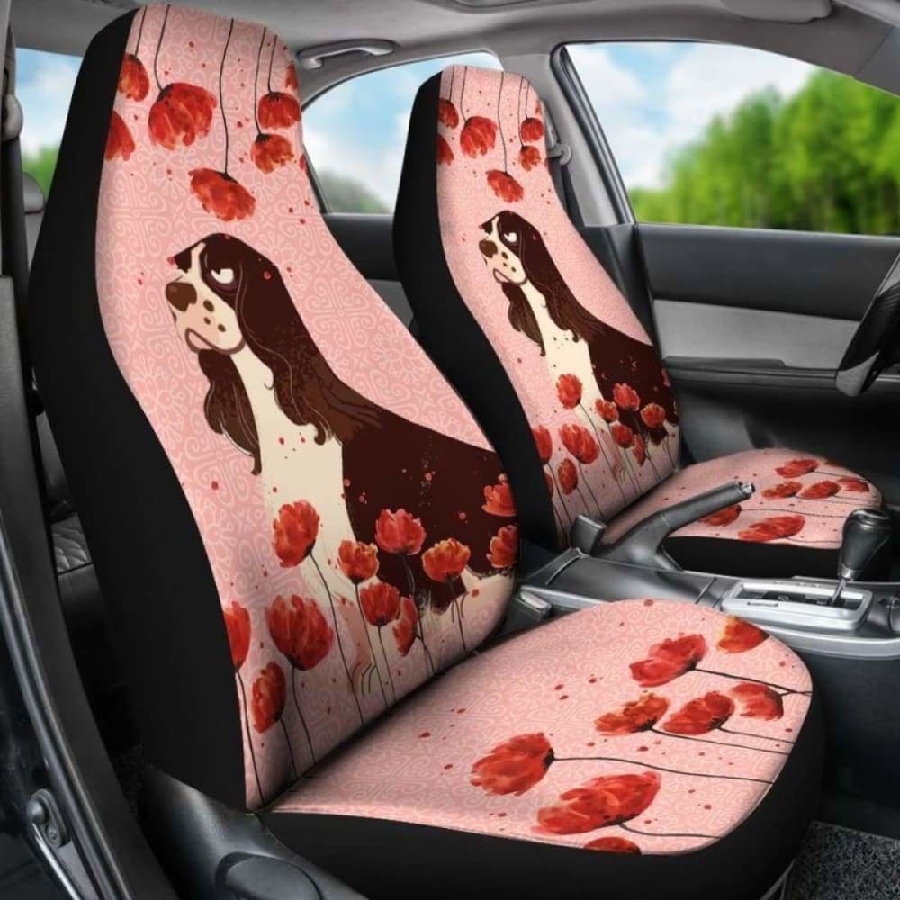English Springer Car Seat Covers 9 163730 - YourCarButBetter