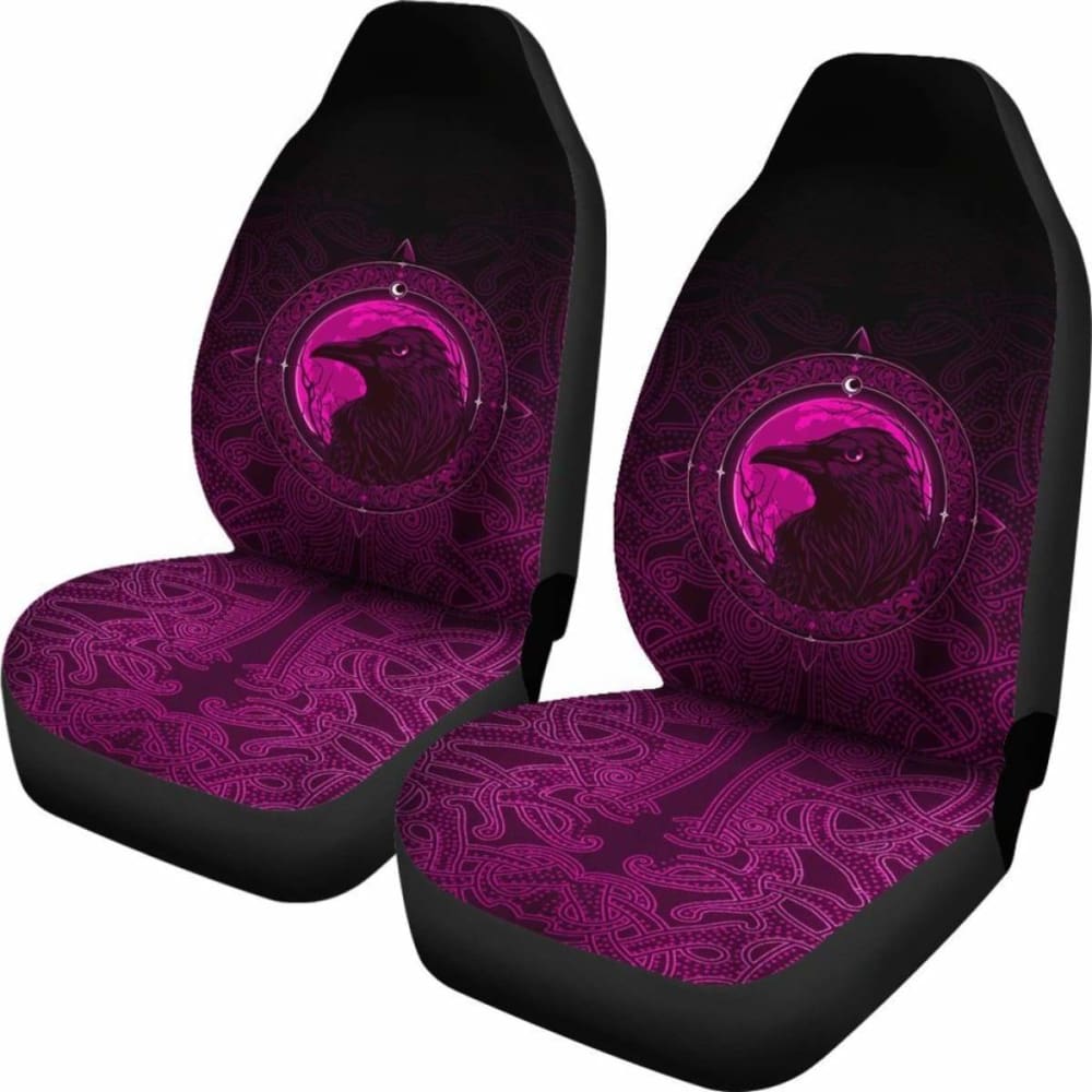 Ethnic Odin Raven Pink Car Seat Covers 144909