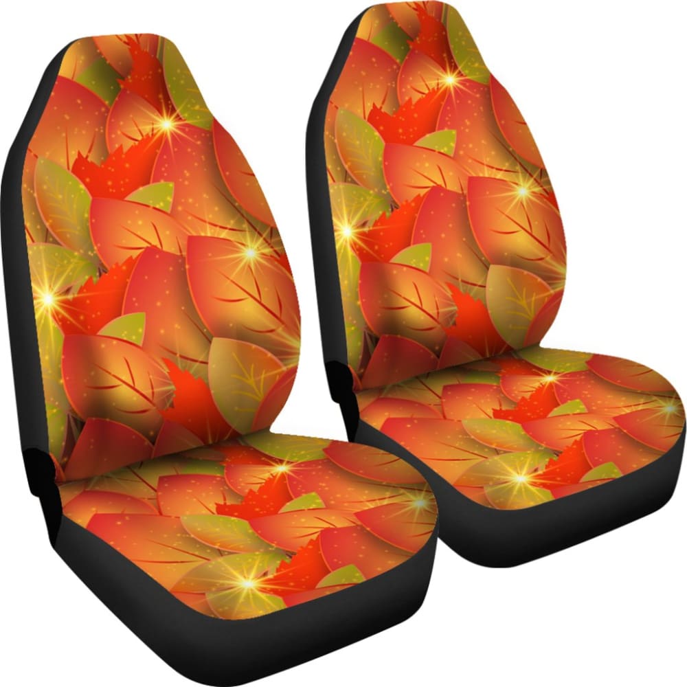 Fall In Autumn Leaves Car Seat Covers 211804 - YourCarButBetter