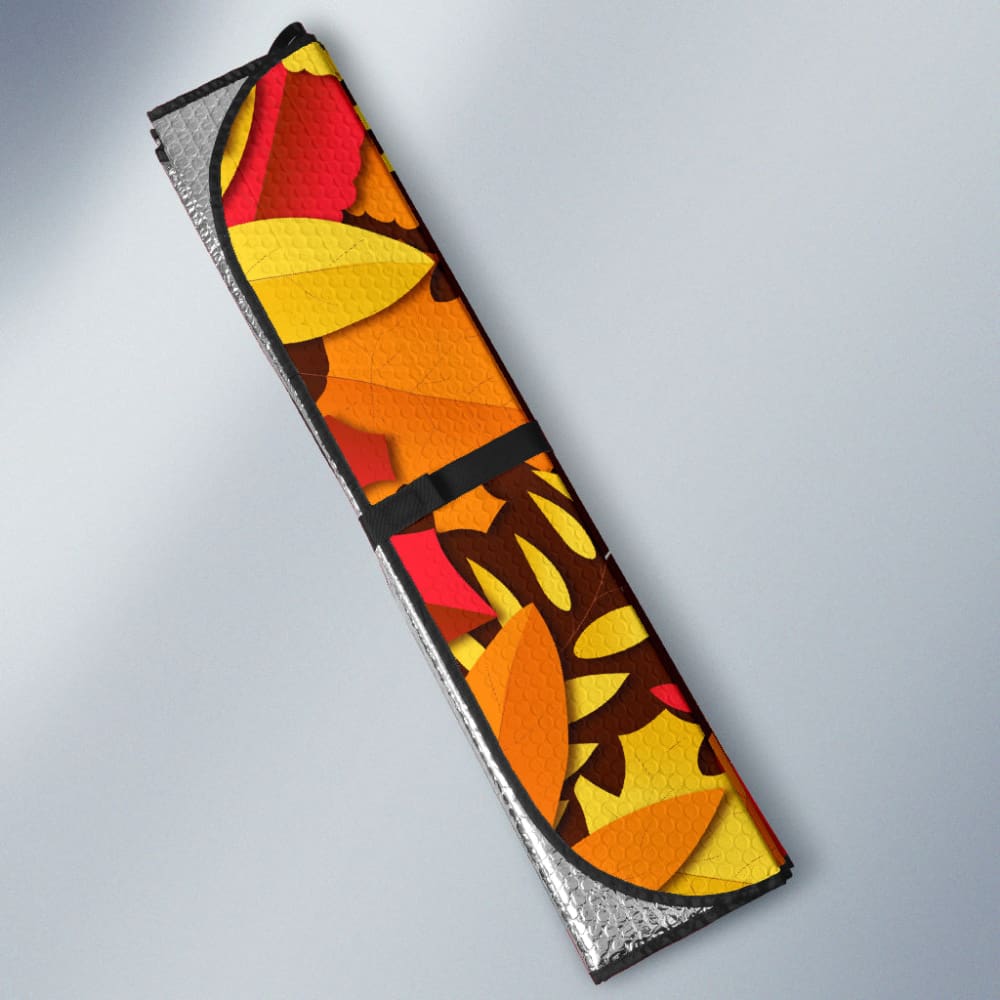 Fall Made For Fall Days Autumn Leaves Car Auto Sun Shades 212001 - YourCarButBetter