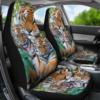 Family Tigers Premium Design Car Seat Covers 211202