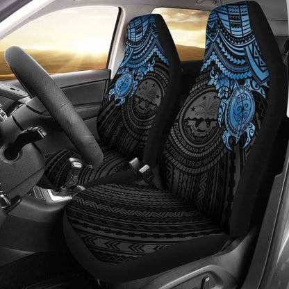 Federated States Of Micronesia Car Seat Covers - Blue Turtle - Amazing 091114 - YourCarButBetter