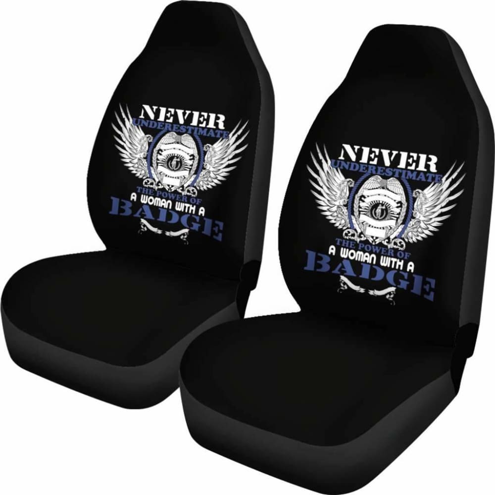 Female Police Officer Car Seat Covers Amazing Gift Ideas 101819 - YourCarButBetter