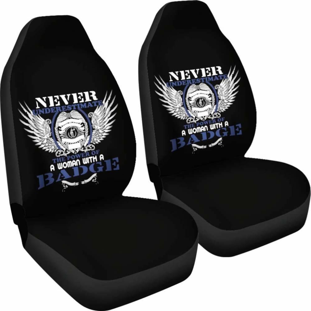 Female Police Officer Car Seat Covers Amazing Gift Ideas 101819 - YourCarButBetter