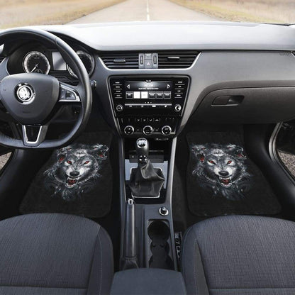 Ferocious Wolf Car Floor Mats 212502
