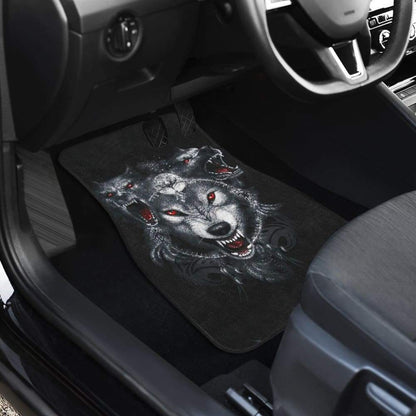 Ferocious Wolf Car Floor Mats 212502