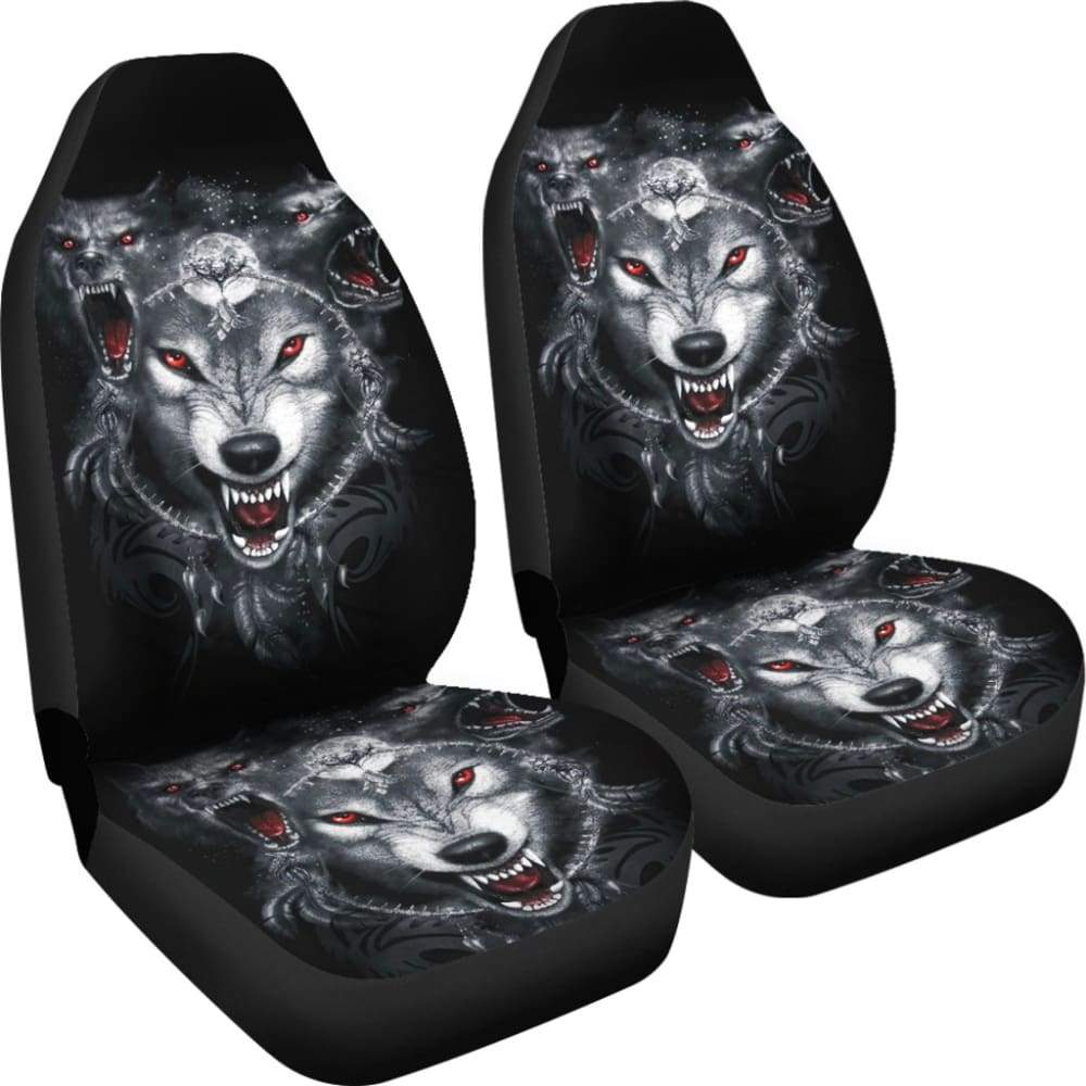 Ferocious Wolf Car Seat Covers 212502