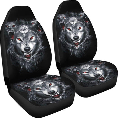Ferocious Wolf Car Seat Covers 212502