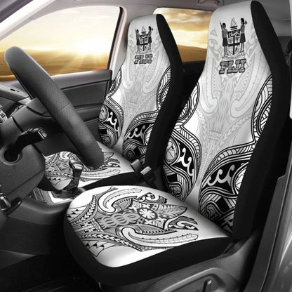 Fiji Active Car Seat Covers - Fiji Coat Of Arms (Set Of Two) - Amazing 1 105905 - YourCarButBetter