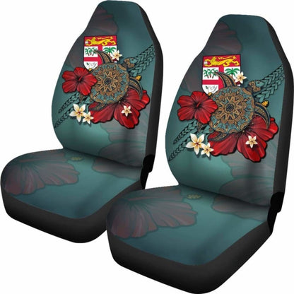 Fiji Car Seat Covers Blue Turtle Tribal Amazing 091114 - YourCarButBetter