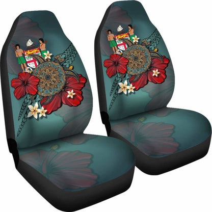 Fiji Car Seat Covers Blue Turtle Tribal Amazing 091114 - YourCarButBetter
