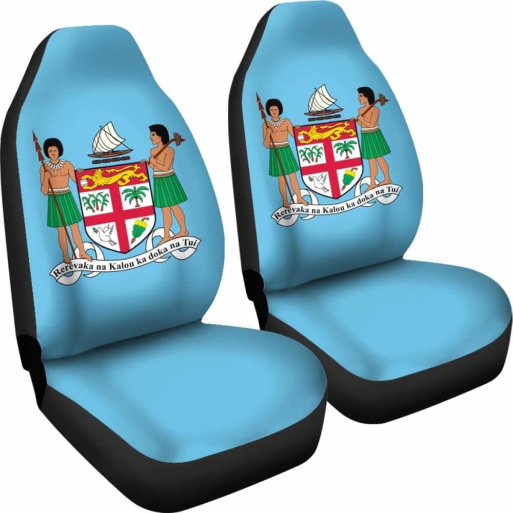 Fiji Coat Of Arms Car Seat Covers Amazing 105905 - YourCarButBetter