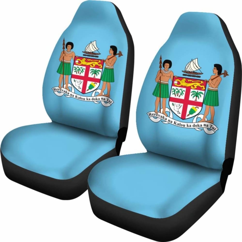 Fiji Coat Of Arms Car Seat Covers Amazing 105905 - YourCarButBetter