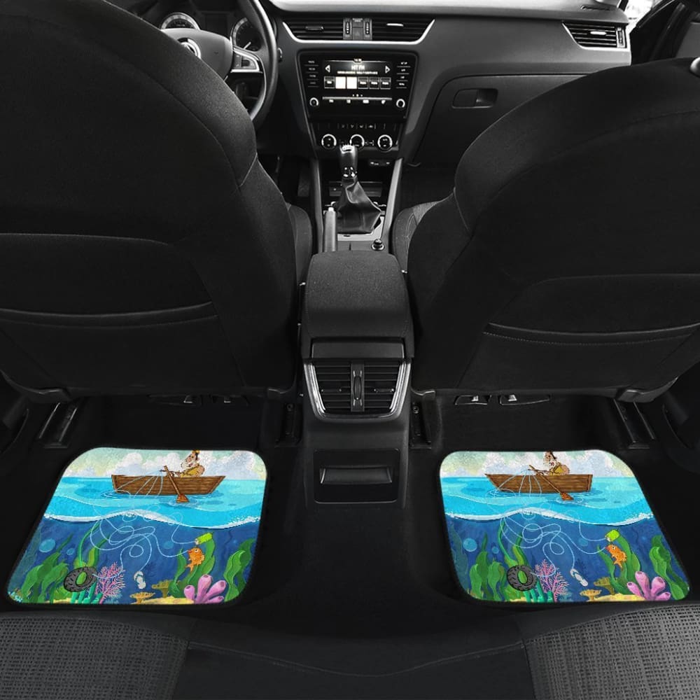 Find The Fish Game Fishing Car Floor Mats 182417 - YourCarButBetter