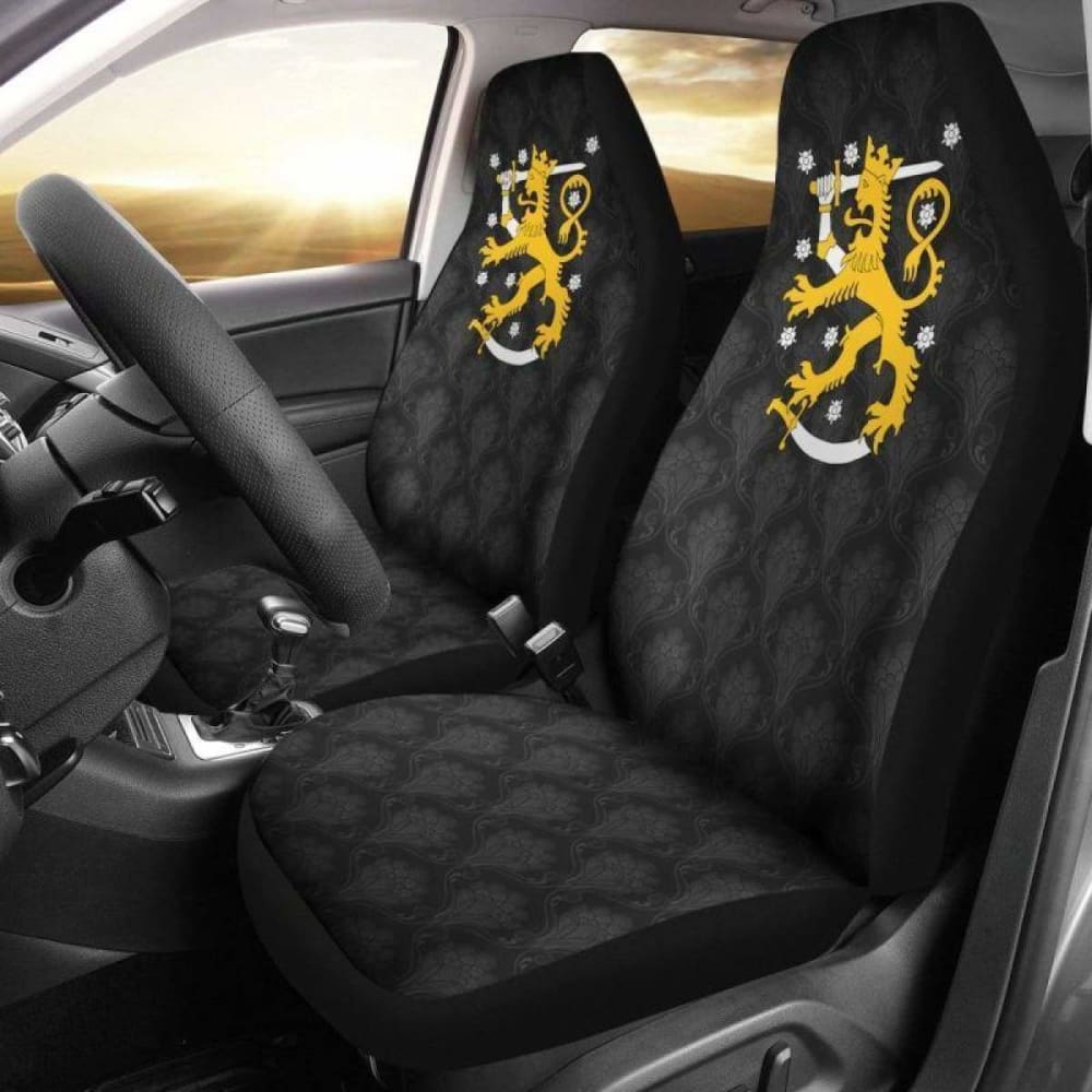 Finland Coat Of Arms Car Seat Covers Amazing 105905 - YourCarButBetter
