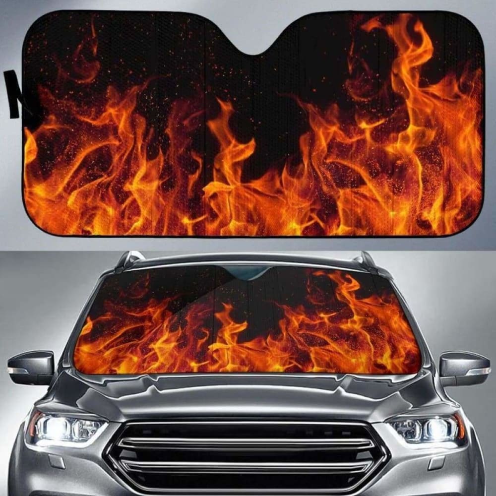 Fire Car Auto Sun Shades 085424 - YourCarButBetter