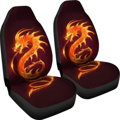 Fire Dragon Car Seat Covers 103709