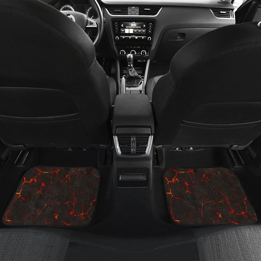 Fire Dragon Fierce Battle Warrior Fighting Car Floor Mats 211502