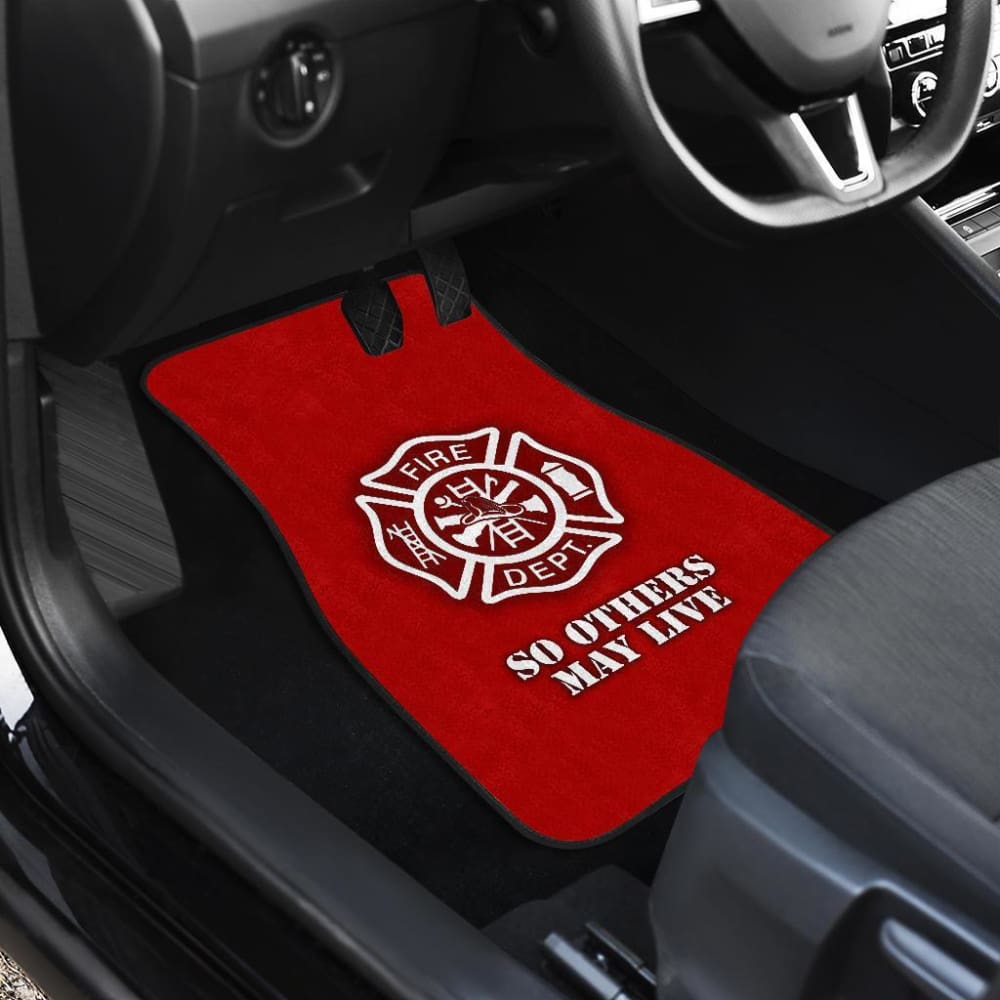 Firefighter Car Mats (So Others May Live) 101819 - YourCarButBetter