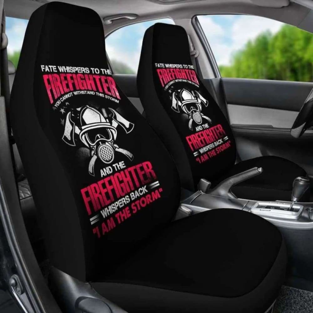 Firefighter I Am The Storm Car Seat Covers 101211