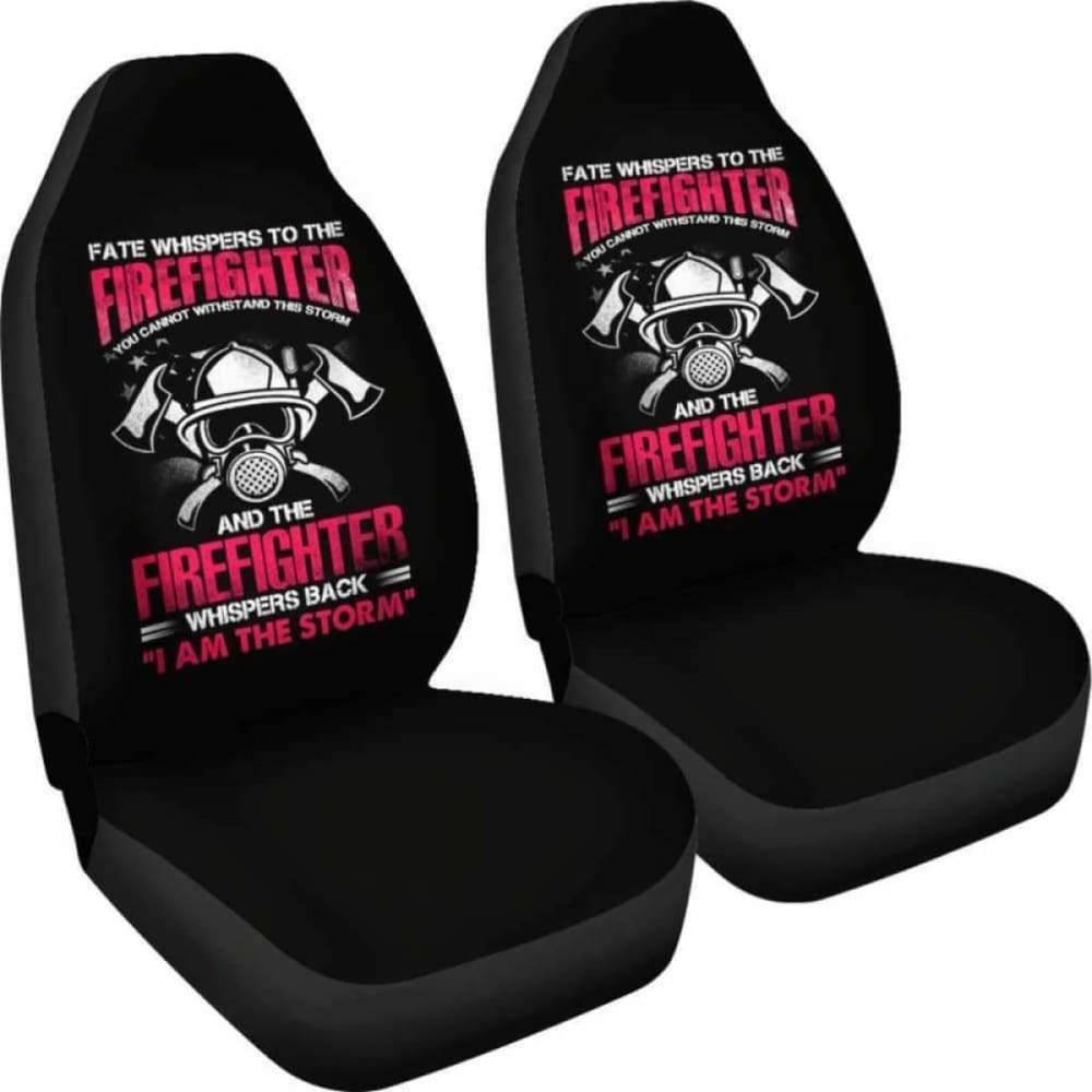 Firefighter I Am The Storm Car Seat Covers 101211