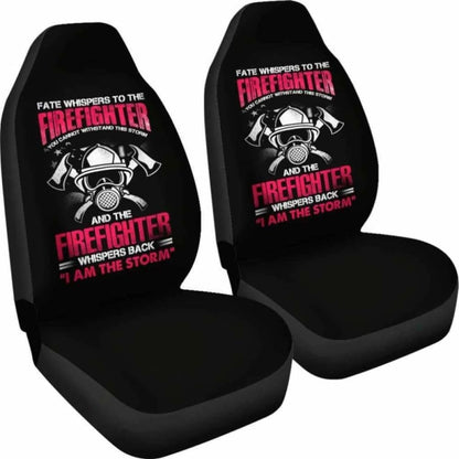 Firefighter I Am The Storm Car Seat Covers 101211