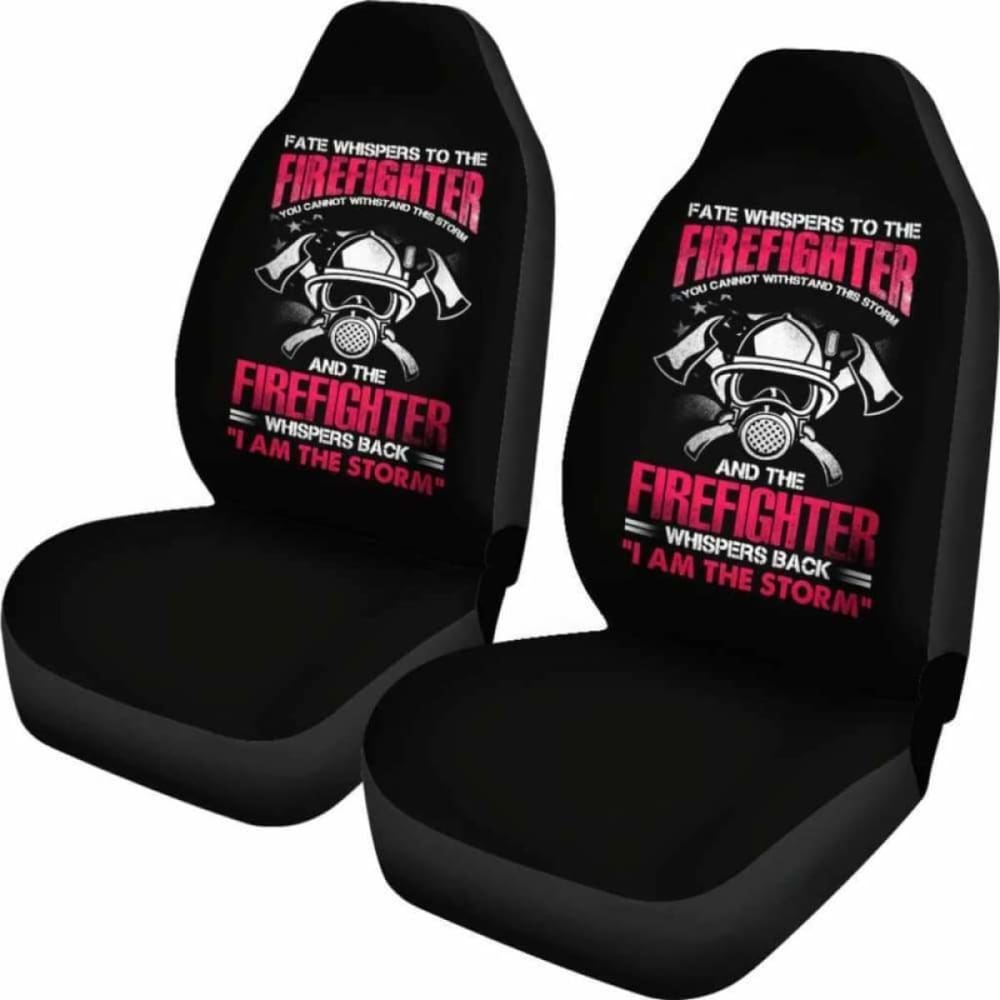 Firefighter I Am The Storm Car Seat Covers 101211