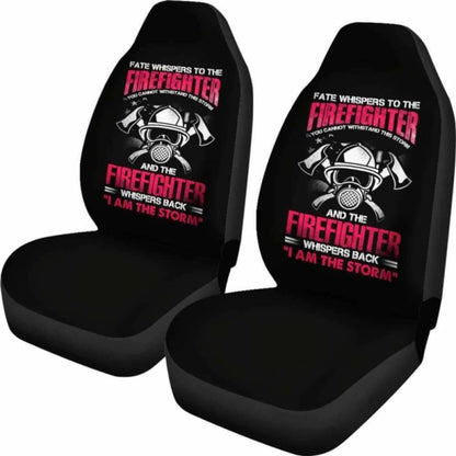 Firefighter I Am The Storm Car Seat Covers 101211